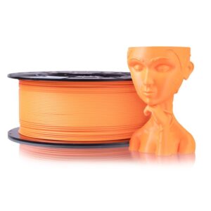 Fresh orange PLA+ 3D Printing Filament - The Best Choice for Filaments in Cyprus - Biodegradable and Easy-to-Use Material