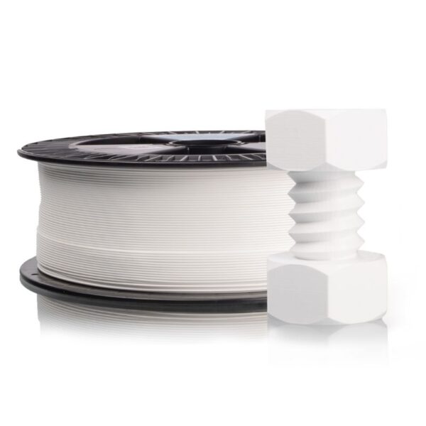 White 2kg PETG 3D Printing Filament - The Best Choice for Filaments in Cyprus - Biodegradable and Easy-to-Use Material