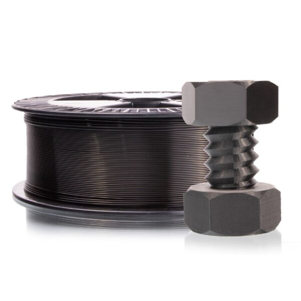 Black 2kg PETG 3D Printing Filament - The Best Choice for Filaments in Cyprus - Biodegradable and Easy-to-Use Material