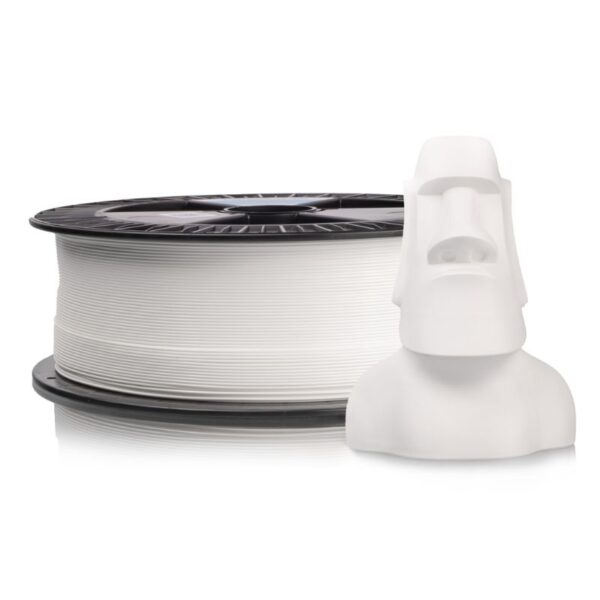 White 2kg PLA 3D Printing Filament - The Best Choice for Filaments in Cyprus - Biodegradable and Easy-to-Use Material