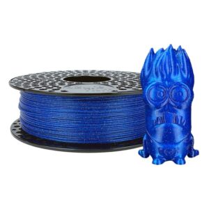 3D Printing Azurefilm PLA Glitter Blue Filament 1kg 1.75mm