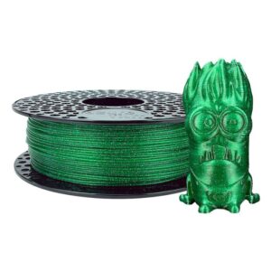 3D Printing Azurefilm PLA Glitter Green Filament 1kg 1.75mm
