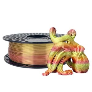 3D Printing Azurefilm PLA Silk Rainbow Harmony Filament 1kg 1.75mm