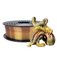 3D Printing Azurefilm PLA Silk Rainbow Amber Filament 1kg 1.75mm