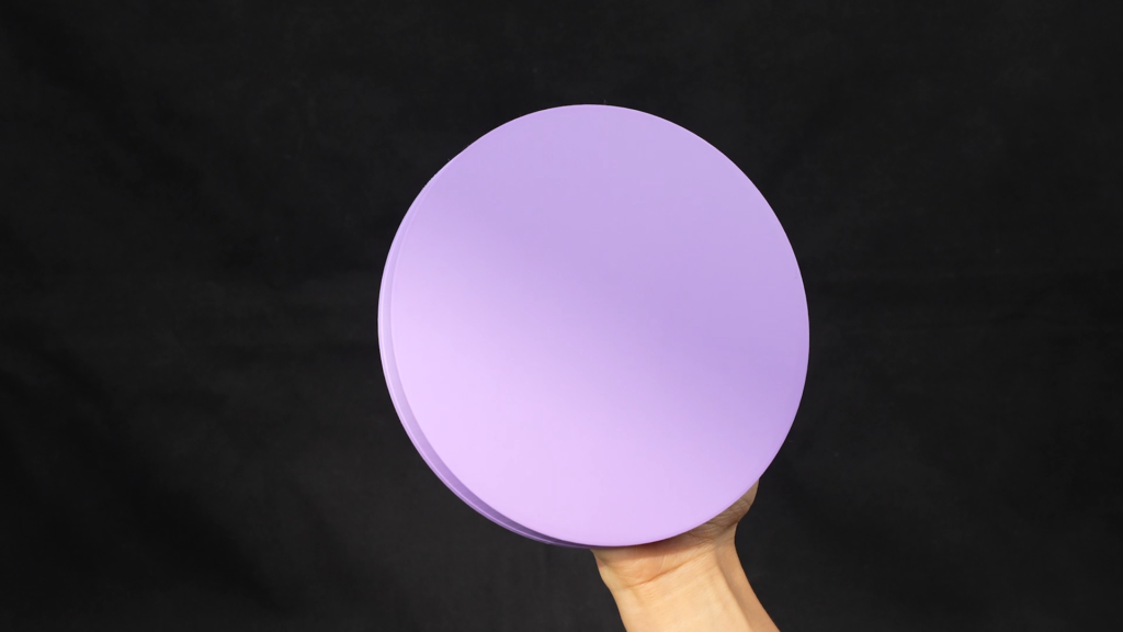 Smooth matte bottom finish on a 3D printed model Smooth matte bottom finish on a 3D printed model
