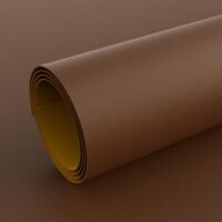 BIQU Panda Fur Protective Leather Wrap for Bambu Lab P1S Brown