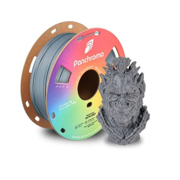Panchroma Grey Satin PLA Filament Cyprus