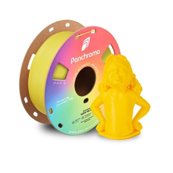 Panchroma Yellow Satin PLA Filament Cyprus