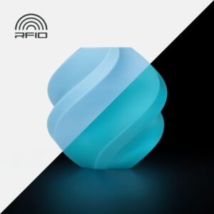 Bambu Lab PLA Glow Blue Filament Cyprus