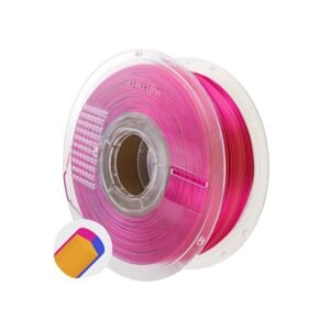 PLA Silk Tri Color Royal Fizz glossy filament spool