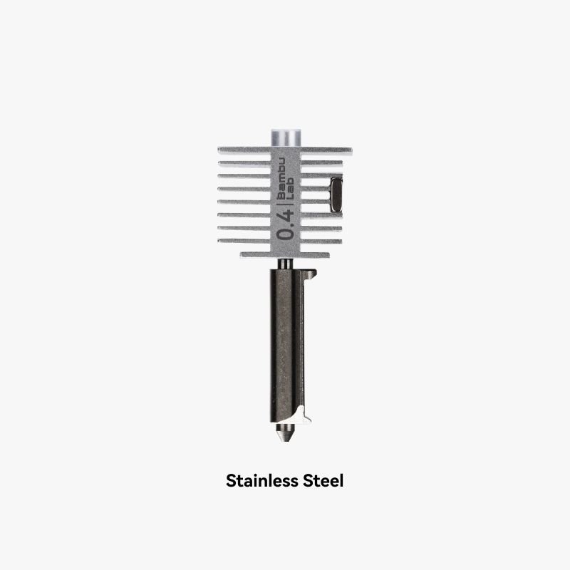 Bambu Hotend - Stainless Steel 0.4mm A1/A2 Series Bambu Hotend - Stainless Steel 0.4mm A1/A2 Series