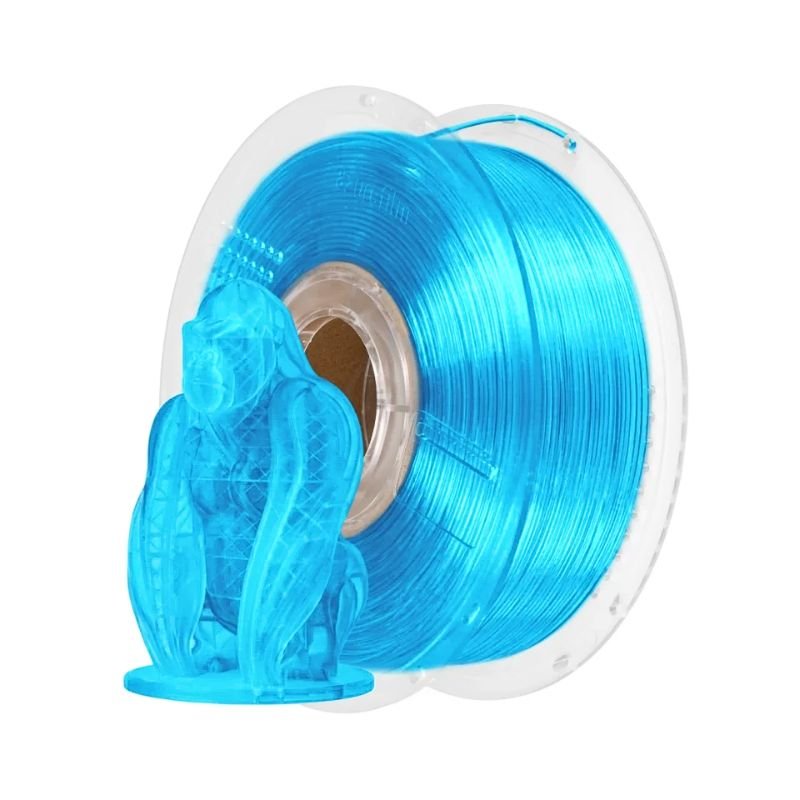 AzureFilm PETG - Transparent Blue 1kg – 1.75mm AzureFilm PETG - Transparent Blue 1kg – 1.75mm