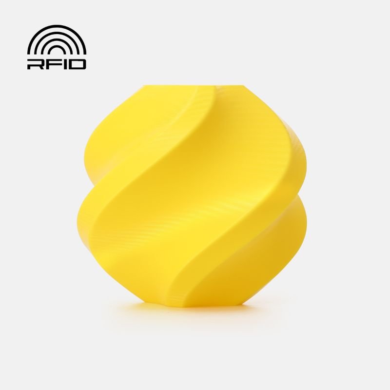 Bambu PETG Basic Yellow filament Bambu PETG Basic Yellow filament