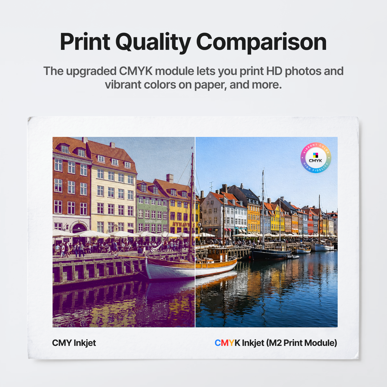 CMYK VS CMY Comparison