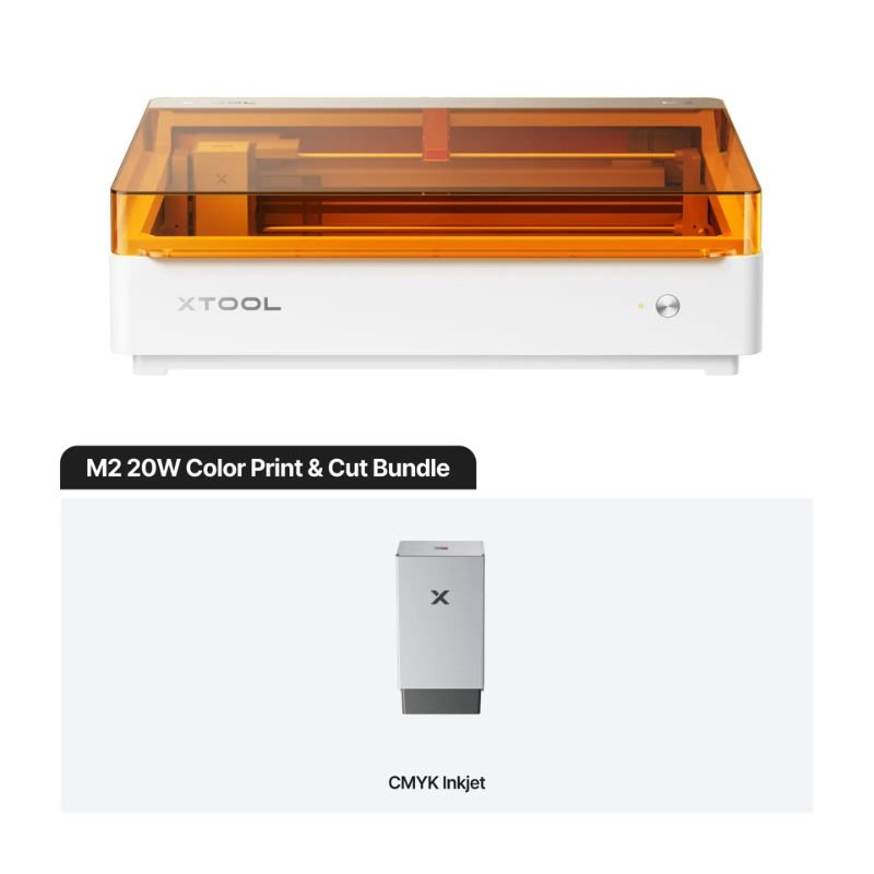 Xtool M2 20W Color print and Cut bundle Xtool M2 20W Color print and Cut bundle